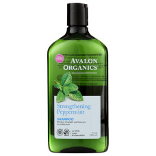 AVALON ORGANICS: Shampoo Strengthening Peppermint, 11 oz AVALON ORGANICS: Shampoo Strengthening Peppermint, 11 oz