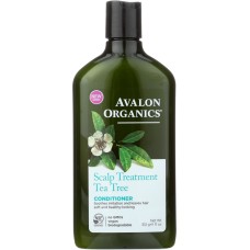 AVALON ORGANICS: Conditioner Scalp Treatment Tea Tree, 11 Oz