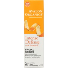 AVALON ORGANICS: Intense Defense Vitamin C Renewal Vitality Facial Serum, 1 oz