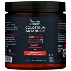 HEALTH LOGICS: Colostrum Advanced Powder, 2.91 oz HEALTH LOGICS: Colostrum Advanced Powder, 2.91 oz