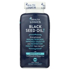 HEALTH LOGICS: Black Cumin Seed Oil, 100 sg