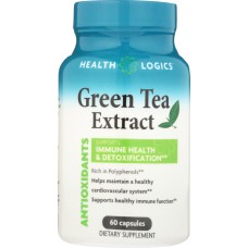 HEALTH LOGICS: Green Tea Extract Capsules, 60 cp