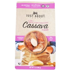 JUST ABOUT FOODS: Flour Cassava, 2 lb