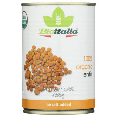 BIOITALIA: Lentils Bean, 14 oz