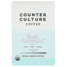 COUNTER CULTURE: Fast Forward Organic Whole Bean Coffee, 24 oz