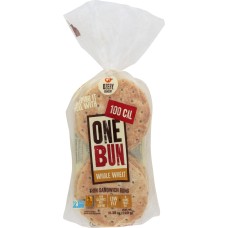 OZERY BAKERY: Onebun Whole Wheat 100 Calorie, 11.25 oz