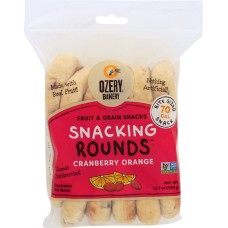 OZERY BAKERY: Snacking Rounds Cranberry Orange, 12.7 oz