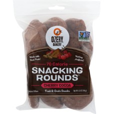 OZERY BAKERY: Cherry Cocoa Snacking Rounds, 8.40 oz