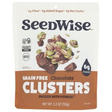 SEEDWISE: Chocolate Super Seed Crunch, 5.3 OZ