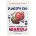 SEEDWISE: Chocolate Cherry Granola, 8 oz