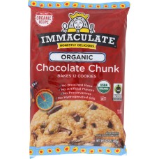 IMMACULATE BAKING: Organic Chocolate Chunk Cookie, 12 oz
