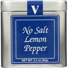 VICTORIA TAYLORS: No Salt Lemon Pepper Seasoning, 3.3 oz