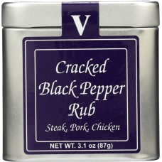 VICTORIA TAYLORS: Cracked Black Pepper Rub, 3.1 oz