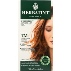 HERBATINT: Permanent Hair Color Gel 7M Mahogany Blonde, 4.56 oz