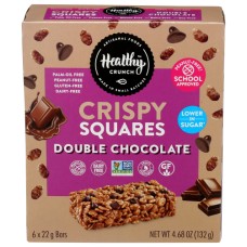 HEALTHY CRUNCH: Square Crisp Choco Double, 4.68 oz