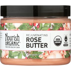 NOURISH: Organic Rejuvenating Rose Butter, 5.2 oz