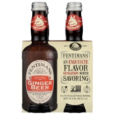 FENTIMANS: Traditional Ginger Beer 4 Count, 37.2 oz