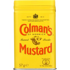 COLMANS: Mustard Double Superfine Powder, 2 oz