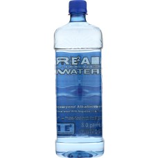 REAL WATER: Alkalized Water, 33.81 oz