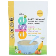 ELSE NUTRITION: Cereal Baby Banana Pb, 7 OZ