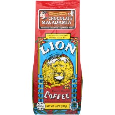 LION COFFEE: Coffee Choc Macadamia Apg, 10 OZ