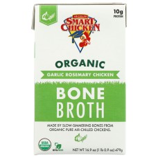 SMART CHICKEN: Broth Bone Chkn Grlc Rsmr, 16.9 oz