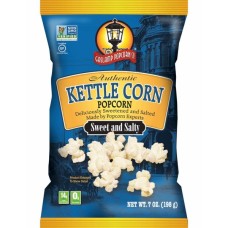 GASLAMP POPCORN: Kettle Popcorn Sweet and Salty, 7 oz