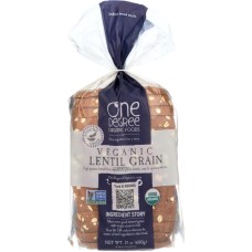 ONE DEGREE: Veganic Lentil Grain Bread, 21 oz