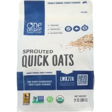 ONE DEGREE: Sprouted Quick Oats, 24 oz
