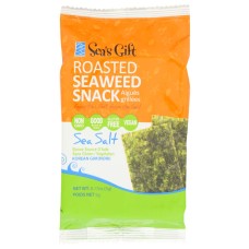 SEA'S GIFT: Roasted Seaweed Snack, .17 oz