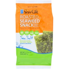 SEA'S GIFT: Roasted Seaweed Snack, .17 oz