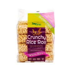 JAYONE: Crunchy Rice Roll White Rice, 4 pk