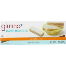 GLUTINO: Free Wafer Cookies Lemon, 7.10 oz