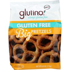 GLUTINO: Big Pretzels, 6 oz