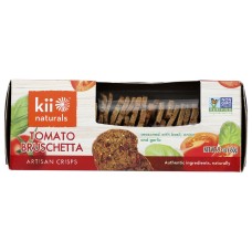 KII NATURALS: Tomato Bruschetta Artisan Crisps, 5.3 oz