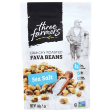 THREE FARMERS FOODS INC: Crunchy Roasted Fava Beans Sea Salt, 5 oz THREE FARMERS FOODS INC: Crunchy Roasted Fava Beans Sea Salt, 5 oz