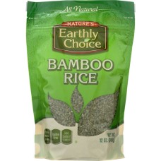 NATURES EARTHLY CHOICE: Bamboo Rice, 12 oz