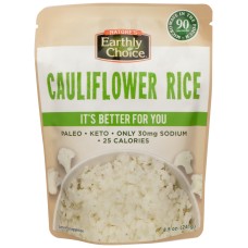 NATURES EARTHLY CHOICE: Cauliflower Rice, 8.5 oz