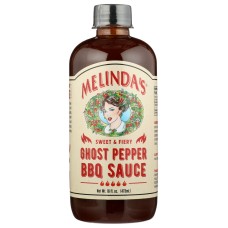 MELINDAS: Sauce Bbq Ghost Pepper, 16 OZ