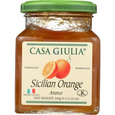 CASA GIULIA: Sicilian Orange Marmalade, 12.35 oz