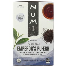 NUMI TEA: Tea Emperors Puerh Organic, 16 bg