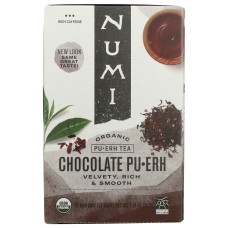 NUMI TEA: Tea Chocolate Puerh Organic, 16 bg