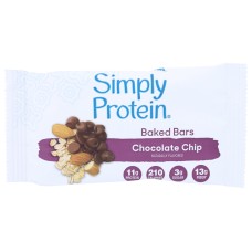 SIMPLYPROTEIN: Chocolate Chip Baked Bar Single, 1.76 oz