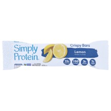 SIMPLYPROTEIN: Lemon Protein Crispy Bar Single, 1.4 oz