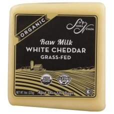 SIERRA NEVADA: Raw Milk White Cheddar, 8 oz