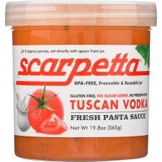 SCARPETTA: Sauce Tuscan Vodka, 19.8 oz