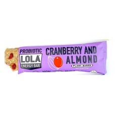 LOLA SNACKS: Bar Prbtc Cranberry Almnd, 1.76 oz