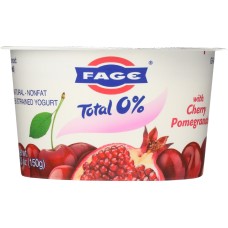 FAGE: Total 0% Cherry Pomegranate Greek Strained Yogurt, 5.3 oz