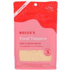 BOCCE'S BAKERY: Topper Beef And Cheese, 8 oz
