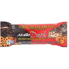 NUGO: Dark Chocolate Pretzel With Sea Salt, 1.76 oz